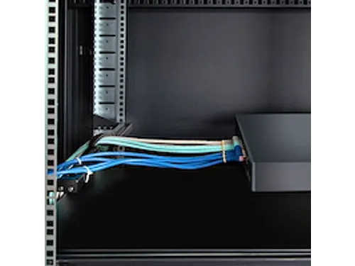 1U Rackmonteerbare Kabelorganizer met Verstelbare Diepte