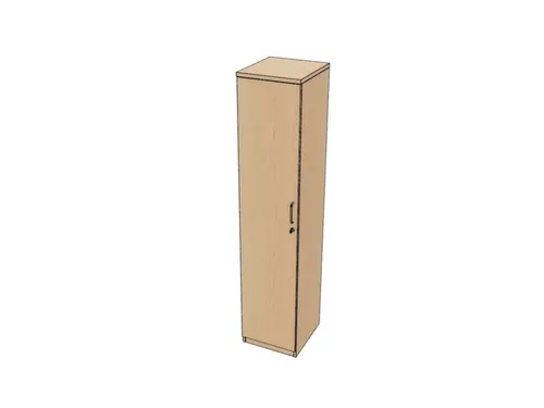 kantoorkast,HxBxD 1895x400x445mm,NE-esdoorn
