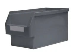 Magazijnbakken Pe Hxbxd 200X200X350/300Mm Grijs