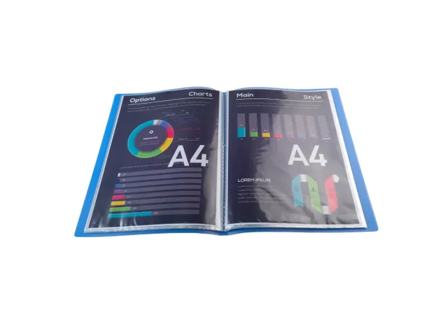 Protège-documents en polypropylène semi rigide Chromaline 80 vues -