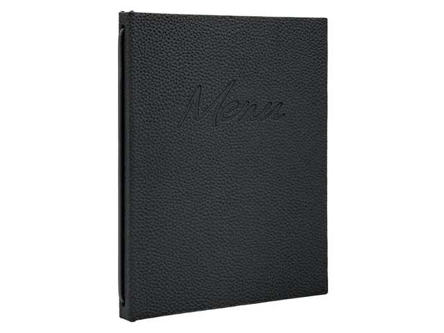 Porte-menu Securit Signature A5 noir