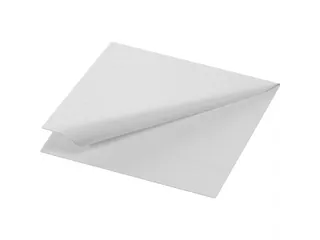 Duni Servet 25x25cm 2-laags Wit 8x300 stuks - 1