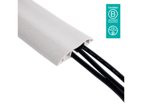 Dataflex kabelafdekking Grijs recht 300cm