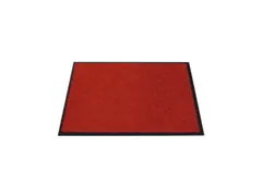 Schoonloopmat Binnen 40x60cm Wasbaar Rood