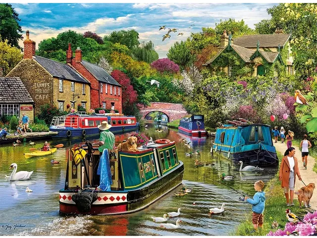 Puzzel Gibsons River Retreat 1000 stukjes