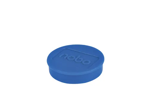 Magneet Nobo 32mm blauw 10 stuks