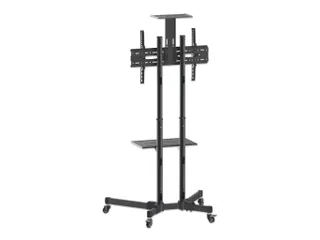Trolley voor TV’s en monitoren, voor schermen 37 inch–65 inch, VES - 8