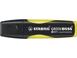Markeerstift Stabilo Boss Green Geel - 4