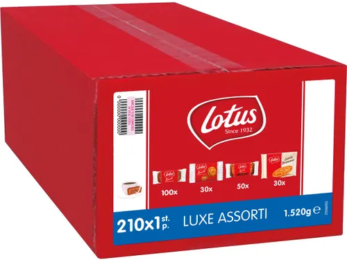 koeken Luxe Assorti, assortiment van 210 koekjes