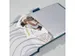 Bloc-notes Jolie Beauty A6 NAVY MERINGUE blanc 158pag 100gr HC