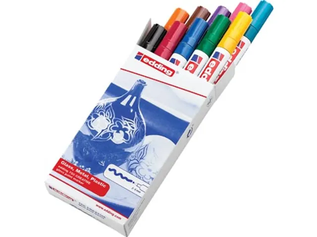 Glanslakmarker 750 Set Van 10 Stuks In Geassorteerd