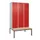 locker voor scheiding van kleding,HxBxD 2120x1200x815mm,3vak