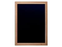 Krijtbord Securit wand 30x40cm teak hout