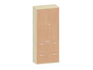 kantoorkast,HxBxD 1920x800x430mm,decor romp esdoorn,decor front beuken - 1