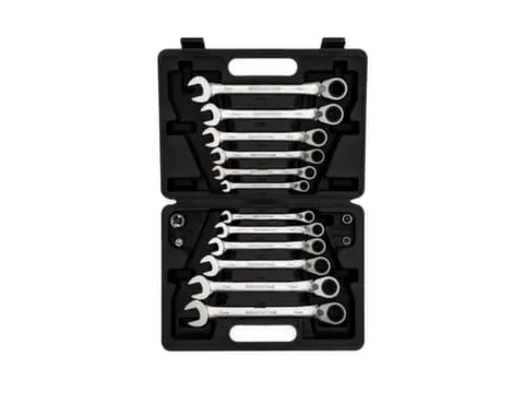 GEDORE R07203016 Combinatie ratel steeksleutelset SW8-19mm 16stuks