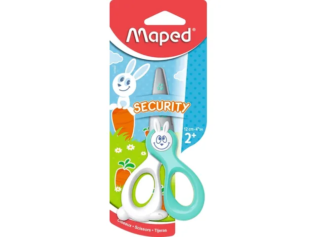 Kinderschaar Maped KidiCut 12cm assorti