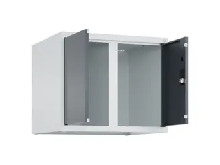 opzetkast,v. locker,2vak.,vak B 300mm,HxBxD 500x600x500mm,vleugeldeur - 2