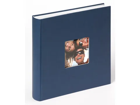 Fotoalbum walther design Fun 30x30cm 50vel blauw
