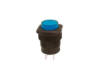 Drukschakelaar Off-On Blauwe Led Verlichting - 1