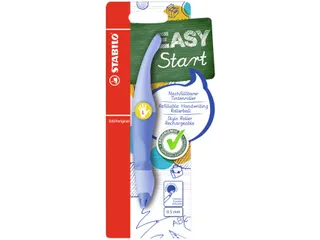 Rollerpen STABILO Easyoriginal linksh M pastel luchtig blauw blister - 1