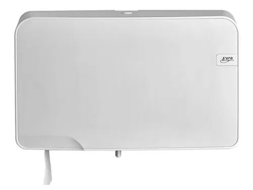 Toiletroldispenser QuartzLine Mini Duo Jumbo Wit