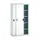 werkplaatskast 2000x1050x550mm 4xStalen bodem RAL7035 front RAL7035