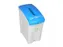Midi Envirobin Confidential Paper 82 Liter Grijs Blauw