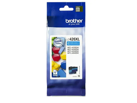 Inktcartridge Brother LC-426XLC blauw