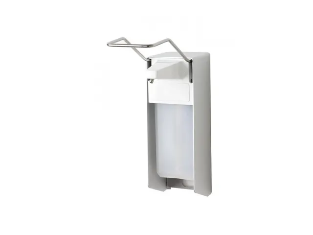 Zeepdispenser 1000 ML Met Lange Elleboogbediening aluminium