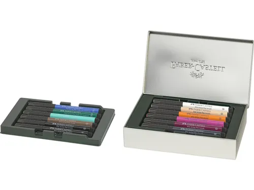 Tekenstift Faber-Castell Pitt Artist Pen Brush set 12 stuks Sydney