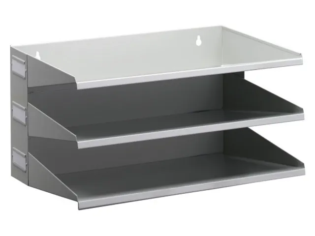 Sorteerrek 3 Compartimenten Grijs