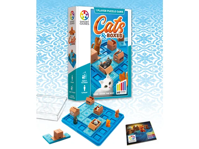 Smart Games Cats & Boxes puzzelspel 7+