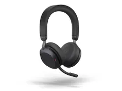 Jabra Evolve 2 75 USB-C UC Headset ANC duo wireless on-ear zwart