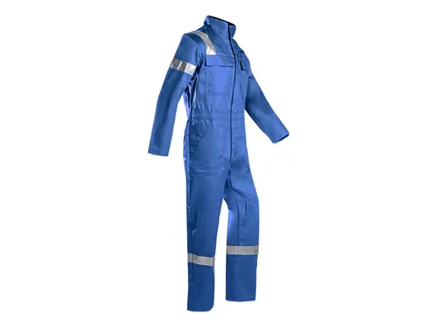 Sioen Carlow 017V coverall, korenblauw, maat 62, per stuk