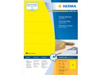 Herma 4555 Gekleurde Etiketten 105x42.3mm Geel permanent