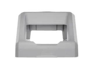 Afvalbak Rubbermaid Slim Jim Recyclestation starterset 87 liter grijs - 3