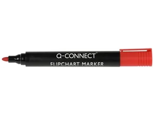 Flipchartmarker 2-3 Mm Ronde Punt Met Clip Rood