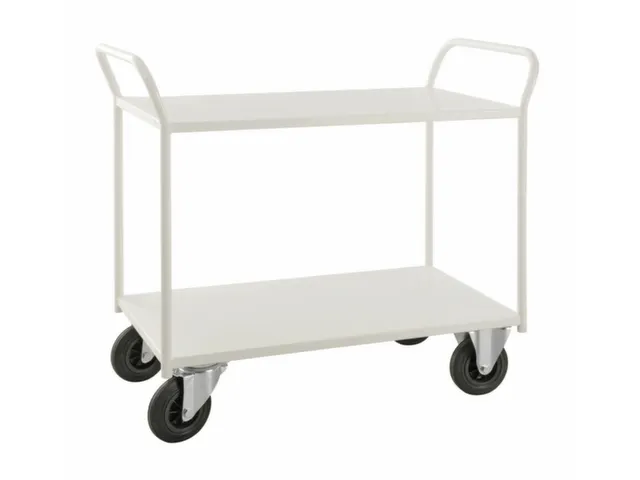 etagewagen,draagverm. 400kg,2etage(s),laadvl. LxB 940x440mm,staaletage