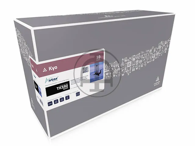 AS11590 Astar Kyocera TK590 FSC toner zwart rebuilt 7000pagina's chip