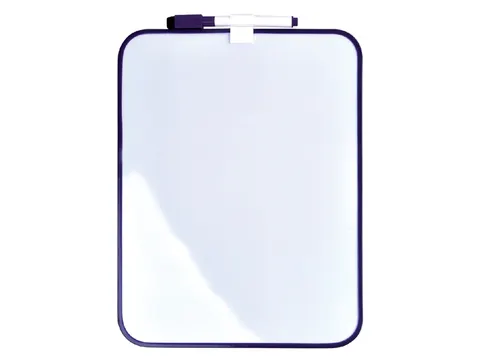 Whiteboard Desq 21.5x28cm + marker paars profiel