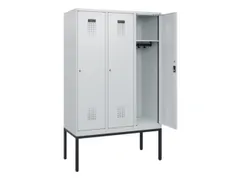 schoollocker,HxBxD 1950x1200x500mm,3vak,vak B 400mm,cil.-slot