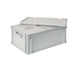 Euronorm-stapelbak,m. 2isoleerboxen,HxLxB 220x600x400mm,44,5/10,4l - 3