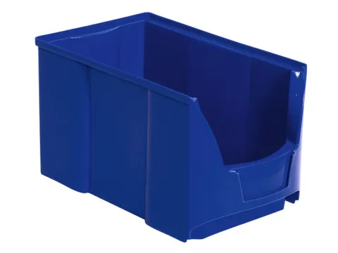 Zichtbak Hxbxd 200x200x360/310mm Pe Blauw