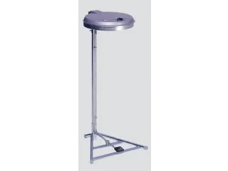 Afvalverzamelaar 1000x490x490mm 120 liter Zak Voetpedaal Verzinkt - 1
