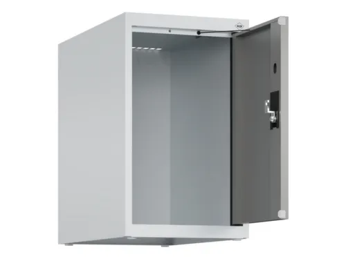 opzetkast,v. locker,1vak.,vak B 300mm,HxBxD 500x300x500mm,cilinderslot