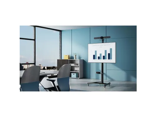 Trolley voor TV’s en monitoren (met slinger), voor schermen 37 inch