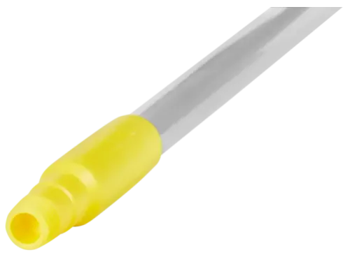 Vikan Hygiene aluminium steel 1460mm Ø25mm Geel
