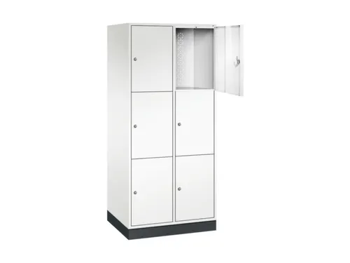 grootvolume-lockersysteem,HxBxD 1950x820x600mm,2x3vakken,cil.-slot