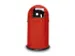 Push Afvalbak Staalplaat 52 Liter 880x415mm Rood
