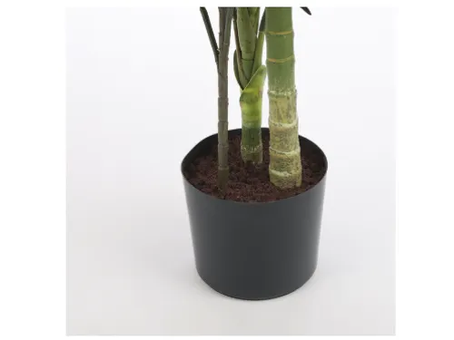 Kunstplant Mica Areca palm in plastic pot 150cm